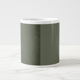 Mug personnalisé à deux tons vert mousse
