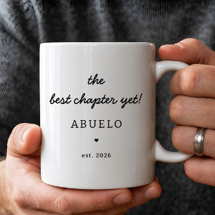 Mug Personnalisé Abuelo Meilleur Chapitre Jusqu'À