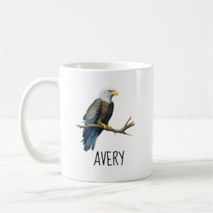 Mug personnalisé Aigle américain, Amateur d'aigle 