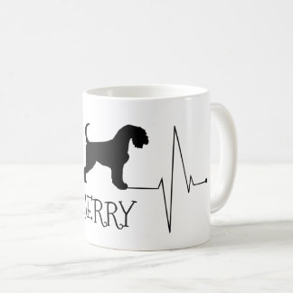 Mug Personnalisé Airedale Aimer Mon Coeur Chien Beat