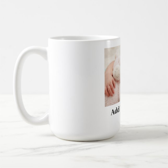 Mug Personnalisé Ajouter Votre Photo Favorite (Gauche)