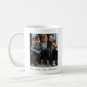 Mug Personnalisé Amour Vous GRAMMY Grand-mère Photo Si
