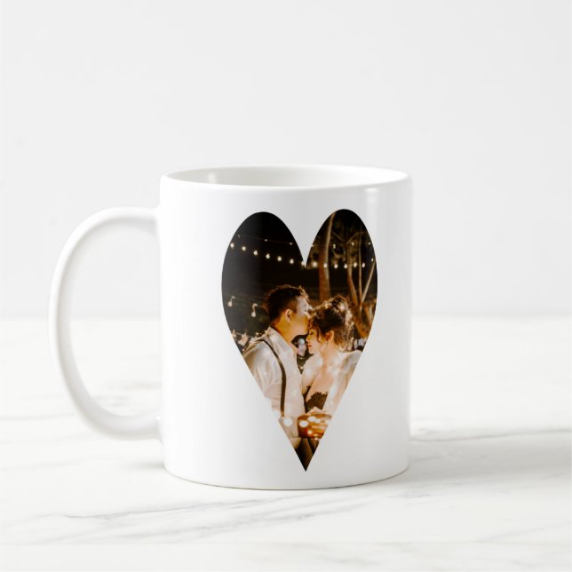 Mug personnalisé  amoureux mignons pour toujours (Gauche)