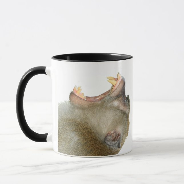 Mug Personnalisé - Apporte-moi à boire ! Singe (Gauche)