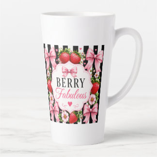 Mug personnalisé aux fraises fabuleux 