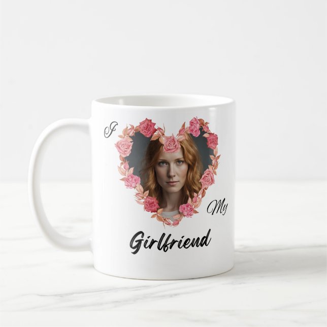 Mug Personnalisé avec la photo I Love My Girlfriend Mu (Gauche)