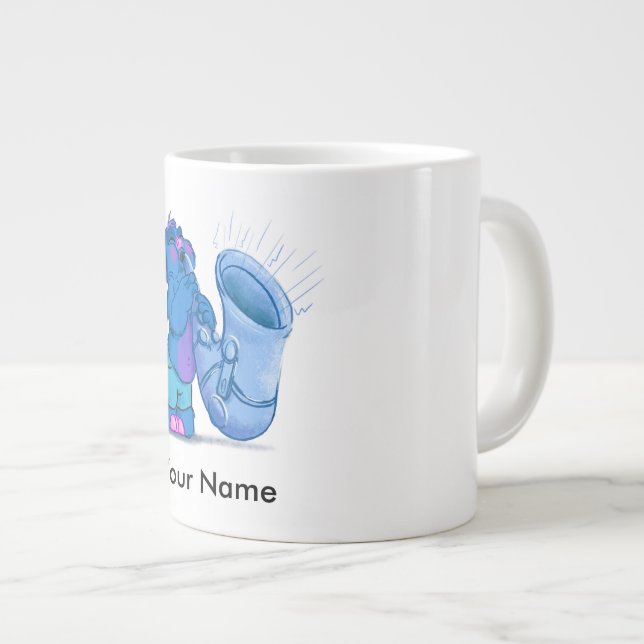 Mug personnalisé avec le caractère "N" du monstre (Devant droit)