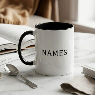 Mug Personnalisé avec le nom de famille ou le surnom