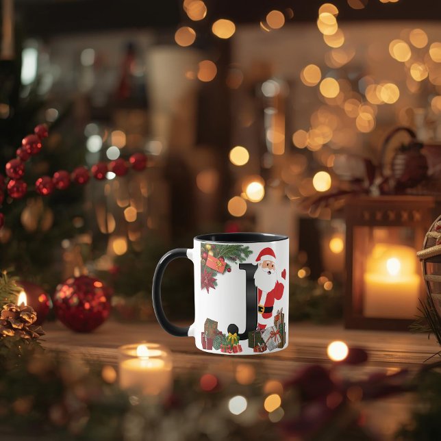 Mug personnalisé avec lettre (Créateur téléchargé)