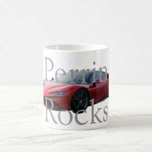 Mug personnalisé avec voiture