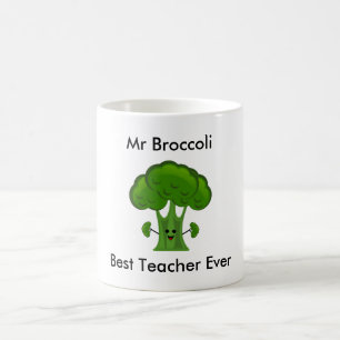 Mug Personnalisé, Brocoli, Meilleur Professeur Ever