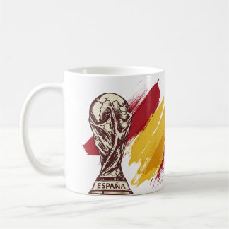 Mug personnalisé Champions du Monde Espagne