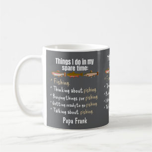 Mug Personnalisé Chose Drôle De Pêche Que Je Fais Dans