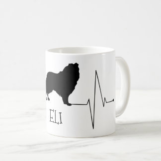 Mug Personnalisé Collie Aimer Mon Coeur Chien Beat