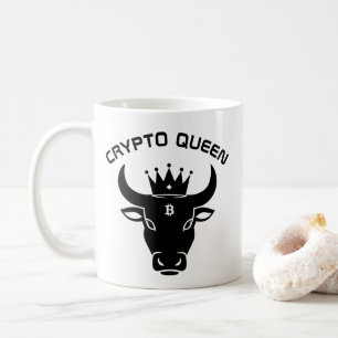 Mug Personnalisé Crypto Queen