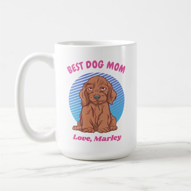 Mug Personnalisé Dachshund Chien Chien Chien Chien Mam (Gauche)