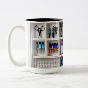 Mug personnalisé de 15oz pour coiffeur styliste