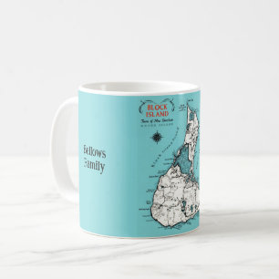 Mug personnalisé de Block Island
