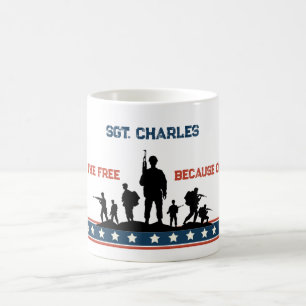 Mug Personnalisé de la fête des anciens combattant