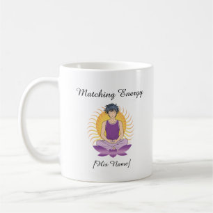 Mug Personnalisé de Mindfulness pour Lui Nom & T