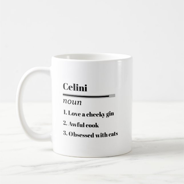 Mug personnalisé : des mugs de nom unique pour tou (Gauche)