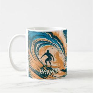 Mug Personnalisé Double Côté Honolulu Diamond Head Sur