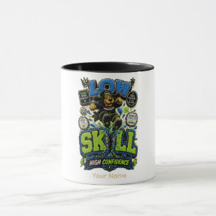 Mug Personnalisé Drôle à Faible Compétence et Haute Co