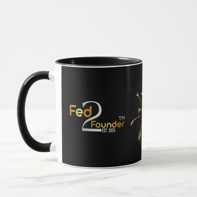 Mug personnalisé "Fed2Founder" (Gauche)