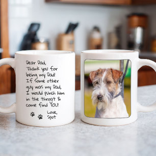 Mug Personnalisé Funny Chien Papa Photo