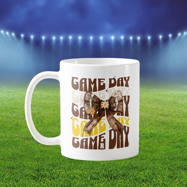 Mug Personnalisé Gameday Mom Football Lover (Créateur téléchargé)