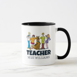 Mug Personnalisé | Gang 14 Mystery Inc Enseignant