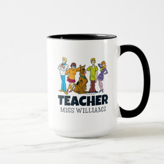 Mug Personnalisé | Gang 14 Mystery Inc Enseignant