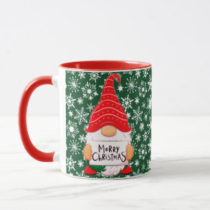 Mug personnalisé Gnome de Noël