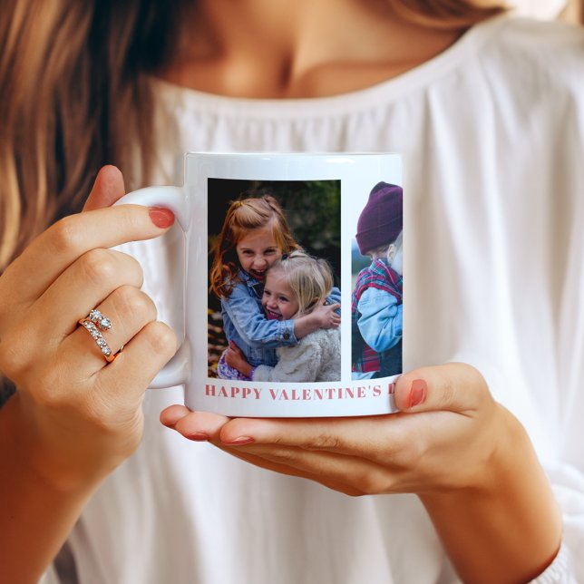 Mug personnalisé Heureuse Sainte-Valentin (Créateur téléchargé)
