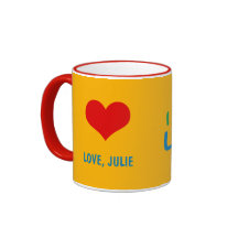 PERSONNALISÉ "J'AMOUR SUPERBE DE DUPER VOUS ! "