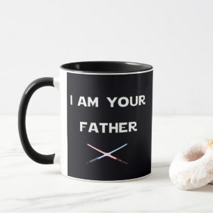 Mug Personnalisé JE SUIS VOTRE PÈRE Cool Lightsabers