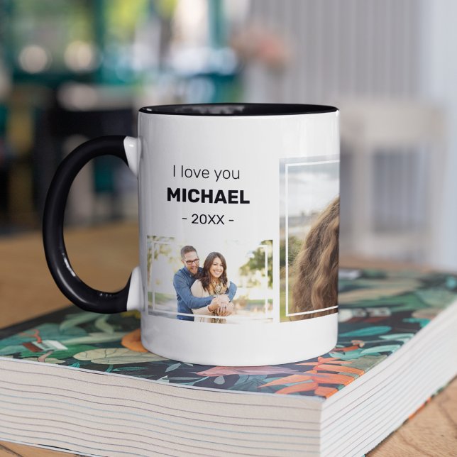 Mug Personnalisé | Je t'aime | Photo (Créateur téléchargé)