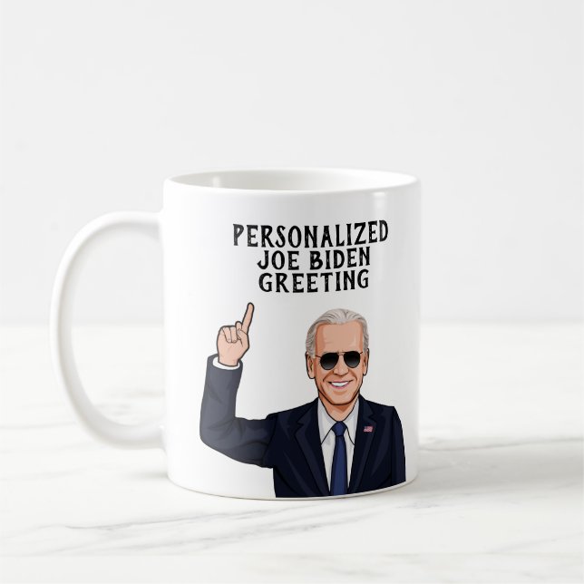Mug Personnalisé Joe Biden Aviators (Gauche)