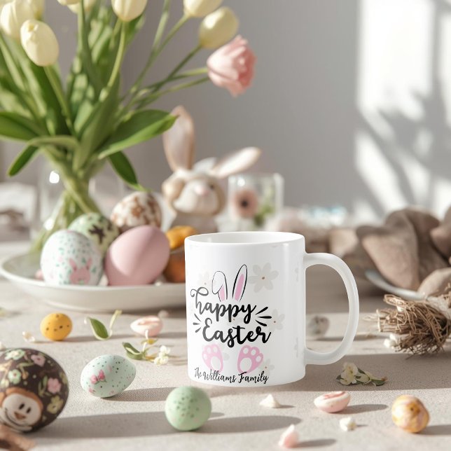 Mug personnalisé Joyeuses Pâques (Créateur téléchargé)