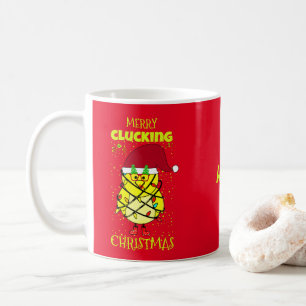 Mug Personnalisé Joyeux Noël Funny Festif Poulet