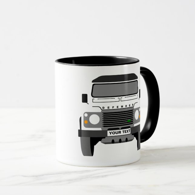 Mug personnalisé Land Rover Classique (Devant droit)