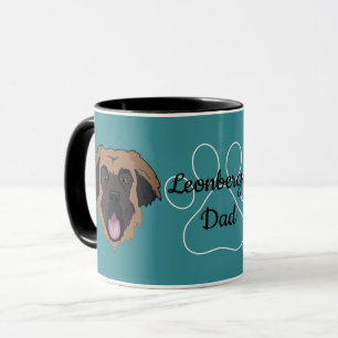 Mug Personnalisé Leonberger Papa/Maman