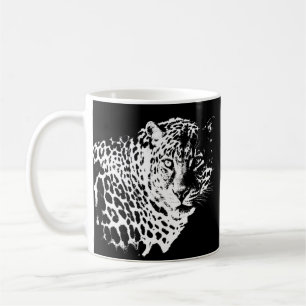 Mug Personnalisé Leopard Visage Animaux Pop Art Modèle