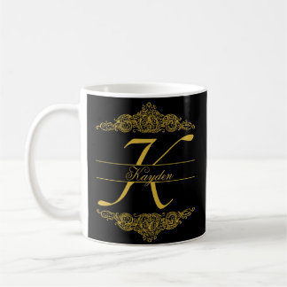 Mug personnalisé - Lettre K