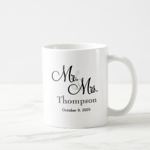 Mug Personnalisé M. et Mme Mariage