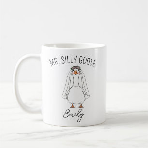 Mug personnalisé M. et Mme Silly Goose Mariage Fia
