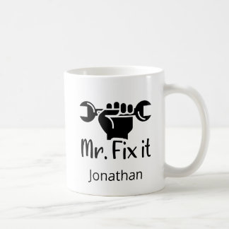 Mug Personnalisé M. Fixer La Main De L'Armoire
