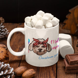 Mug Personnalisé Maltais Maman mignonne Amoureux des c
