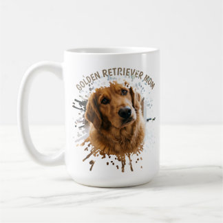 Mug Personnalisé Maman Golden Retriever - Chien Pe