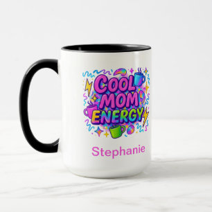 Mug Personnalisé Maman Pink Bright Neon Cadeau